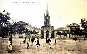 BORDJ-BOU-ARRERIDJ - EGLISE ET ECOLES